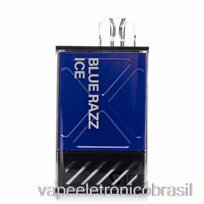 Vape Recarregável Instabar Ultra 12000 Descartável Azul Razz Ice